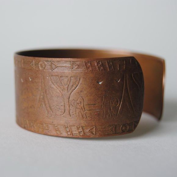Copper Bangle - Picture 3 of 4